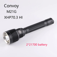 Convoy M21G XHP70.3 HI 2*21700 flashlight Long endurance Lanterna Camping Fishing