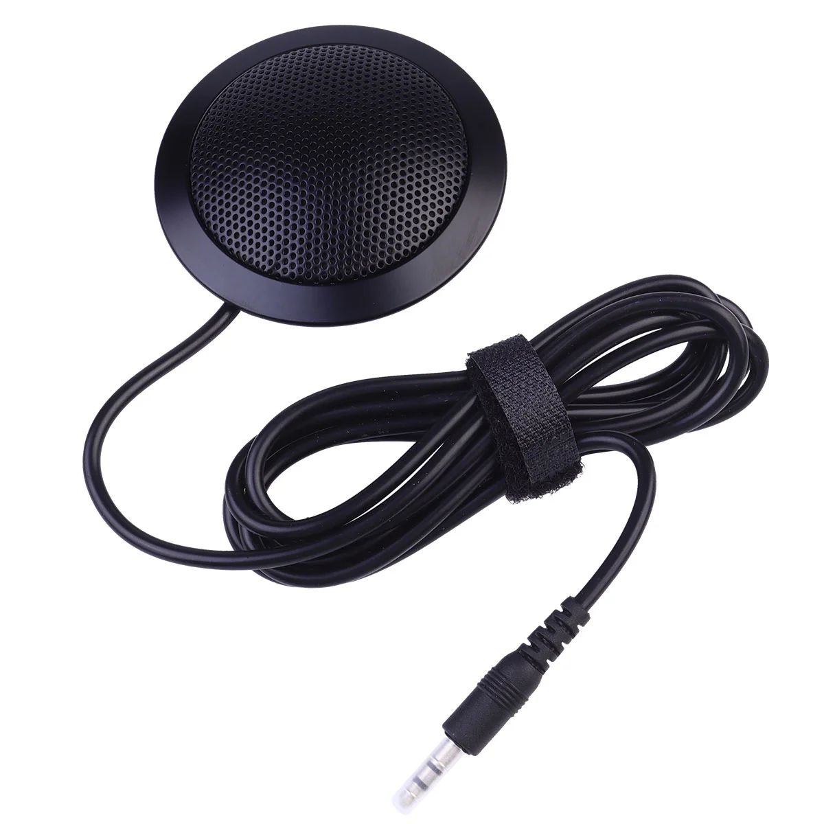 

Microphones 360-Degree Sound Pickup Game Voice for Computer Conference Room Recording USB Connector Business Black