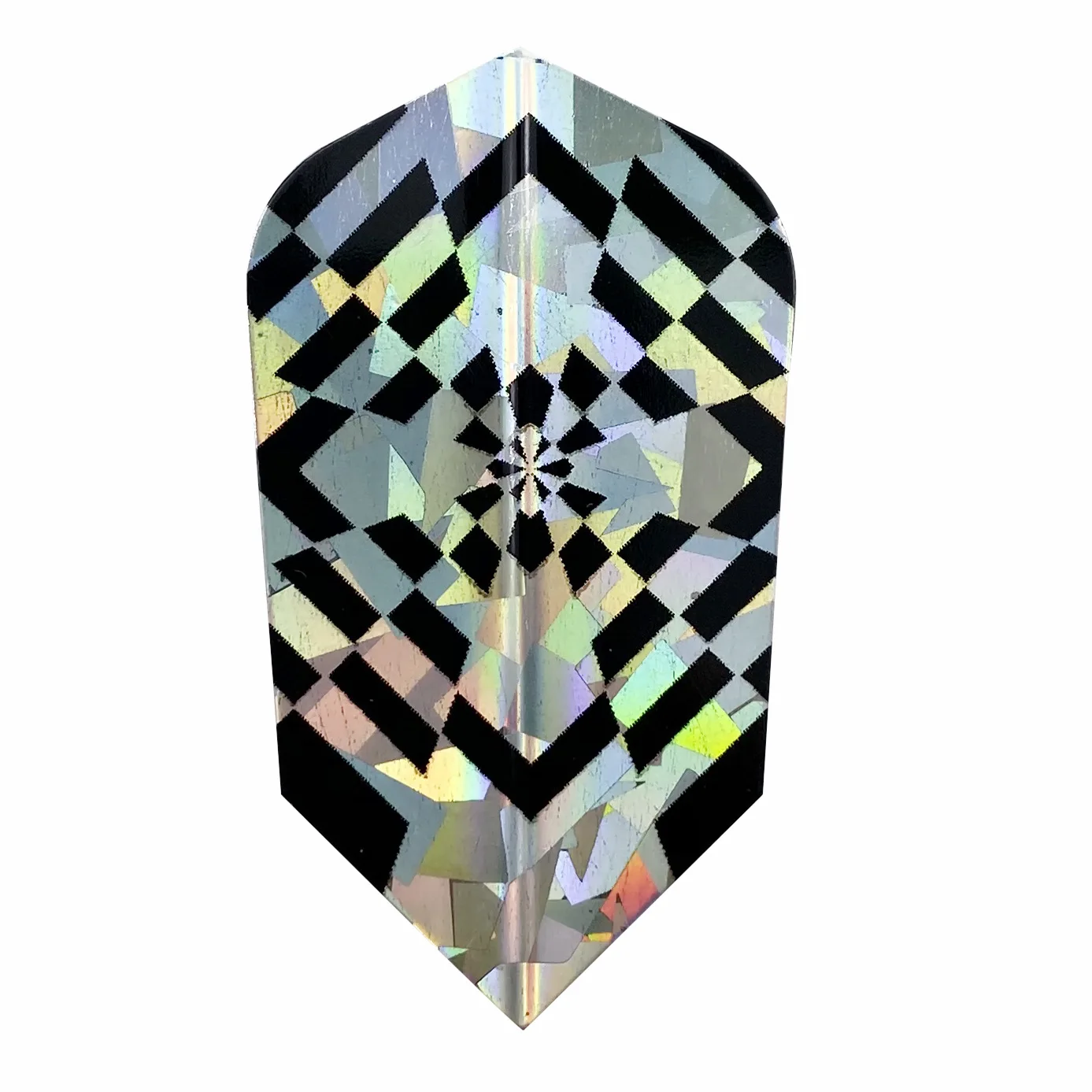 30 Pcs Durable Slim PVC Dart Flights Laser Reflective Designs for Steel Tip and Soft Tip Darts for Hobbyists Tournament Players