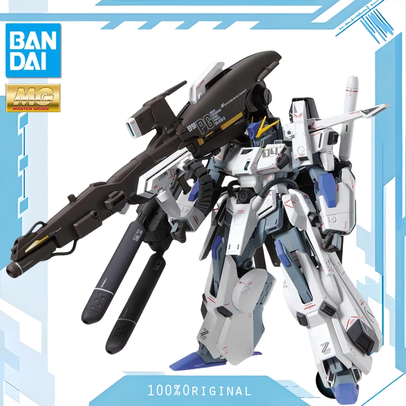 BANDAI Anime MG 1/100 FA-010A FAZZ Ver.Ka Gundam Model Kit Figure Anime Robot Quality Assembly Plastic Action Toys Figures Gift