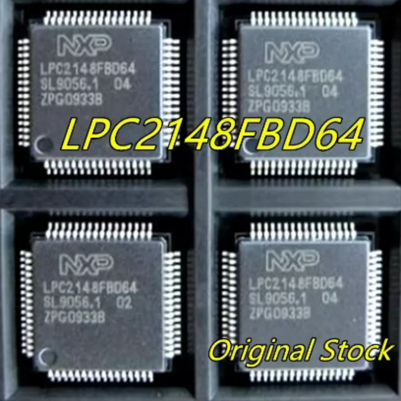 Original stock LPC2148FBD64 LPC2148 LQFP64 32-bit microcontroller chip IC LQFP - 64 64feet LPC2148FBD