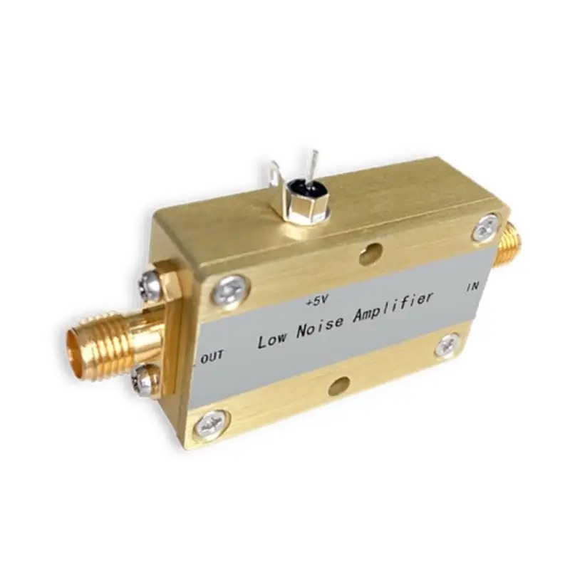 652F Versterkermodule met laag geluidsniveau, 17dB Hoge winst Metalen 50 MHz-4 GHz breedband radiofrequentieversterkermodule