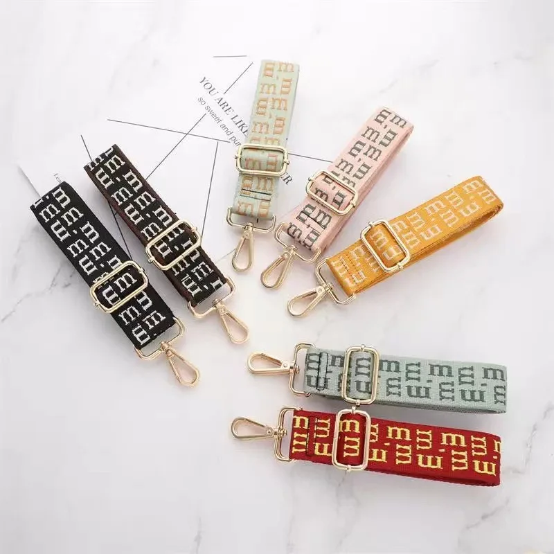 Simplified Ethnic Letter Widened Shoulder Strap Bag Strap Crossbody Replaceable Bag Strap Shoulder Strap Accessory Strap Versati