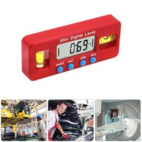 100mm 360 Degree Mini Digital Protractor Inclinometer Digital Level With LCD Display Magnetic Bottom Angle Measuring Tool