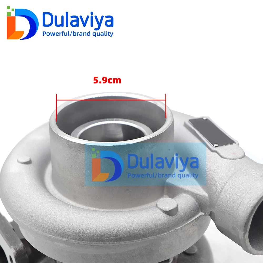 Turbocharger High Quality HX40 4035234 4035235 For Cummins 6ct Diesel Engine Dump Truck Turbo