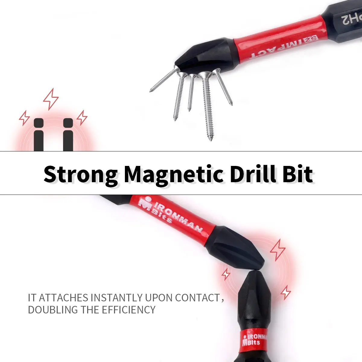 24 pçs conjuntos de bits de chave de fenda de impacto com manga organizador 1pc titular bit magnético misturado torx cruz plana conjunto de bits elétricos