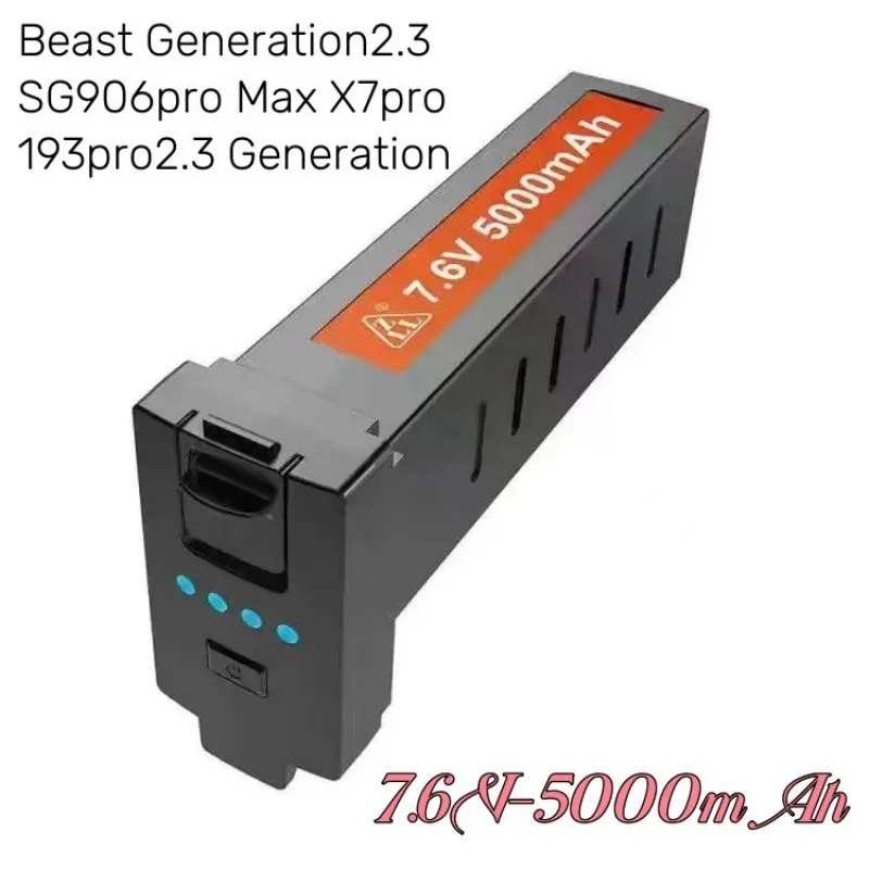 Batería de Dron de 4 ejes 100% nueva, 7,4 V, 3400Mah Para Beast 2 3ª generación EVO Sg906pro Max X7pro 193pro2 3