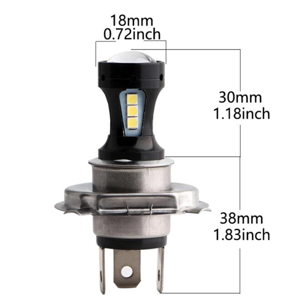 

Pair H4 18W 950LM 6000K LED Fog Driving Light Bulbs Lamps Conversion Kit Quick