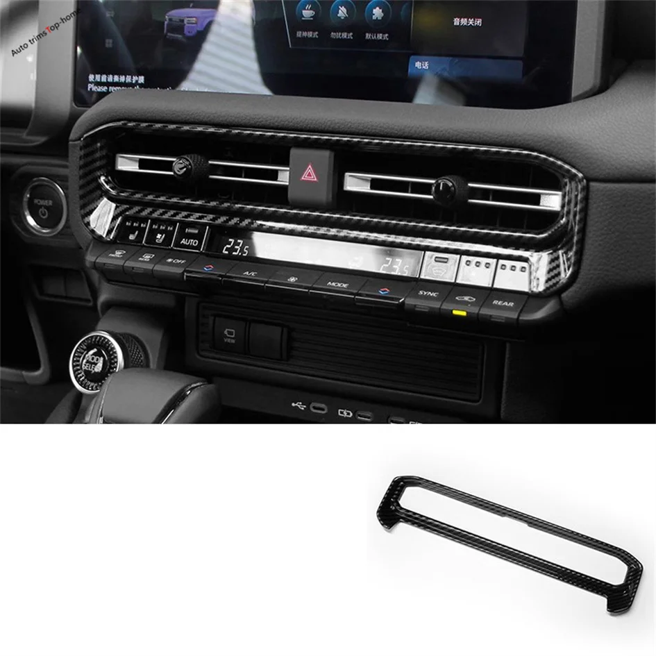 

Air Conditioning Vent AC Outlet Decoration Frame Cover Trim For Toyota Land Cruiser 250 Prado LC250 2024 2025 Car Accessories