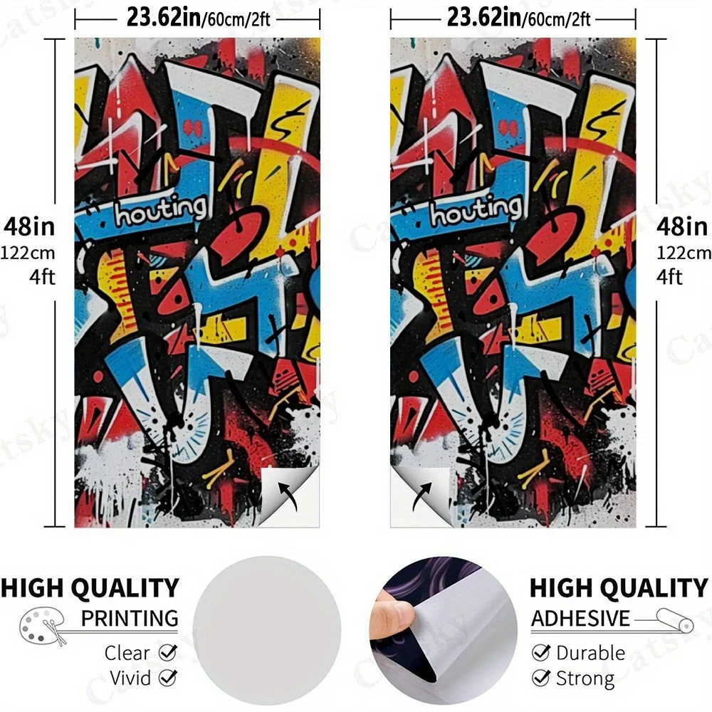 Street Art Scream   Sandbag Board Sticker.This sandbag board sticker is made from high-quality materials, offering excellent dur
