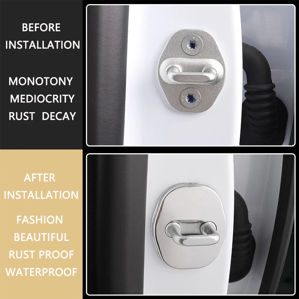 Capa de Proteção para Fechadura de Porta de Carro para BYD Dolphin Plus Seal 5 06 07 8 Seal U Atto 1 SeaLion 5 6 7 8 Racco Acessórios Automotivos