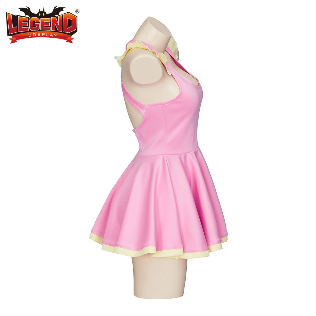 Sexy Meme Cosplay Dress para Mulheres, Roupa Rosa para Adulto, Meme Me Chan