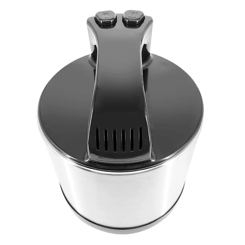 Máquina Fufu de Metal para el hogar, mezclador de alimentos de cocina, vegetales, Foufou, licuadora de frutas, herramienta de mezcla, enchufe de la UE y el Reino Unido, gran capacidad, 12L