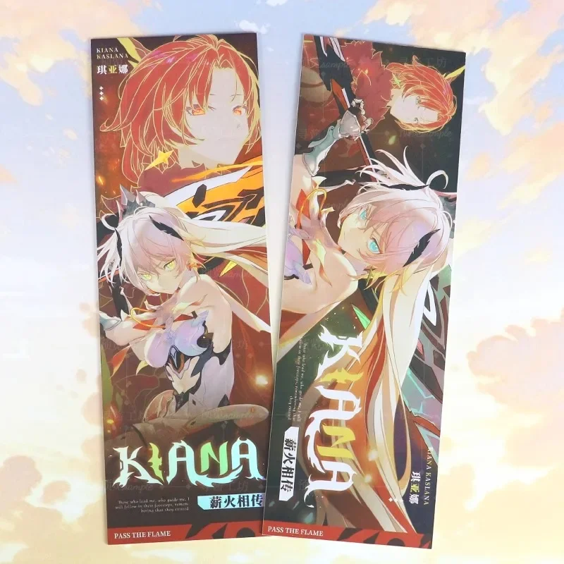 Honkai Impact 3 Cosplay Kiana Kaslana Himeko Acrylic Stand Badge Ticket Polaroid Ornament Adornment Collection Souvenir Gift