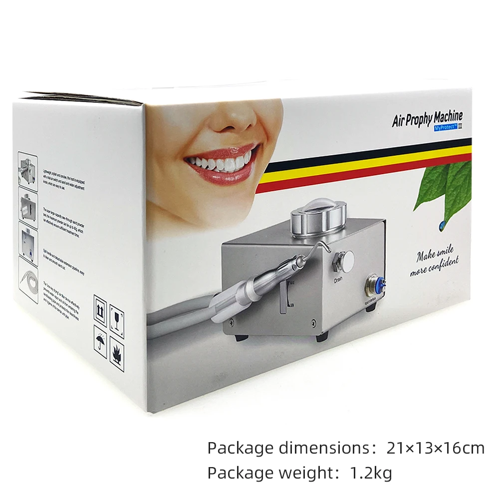 Teeth Whitening Dental air flow air prophy machineCleaning Air Water Prophy Polishing Desktop Sandblasting Machine Dentistry