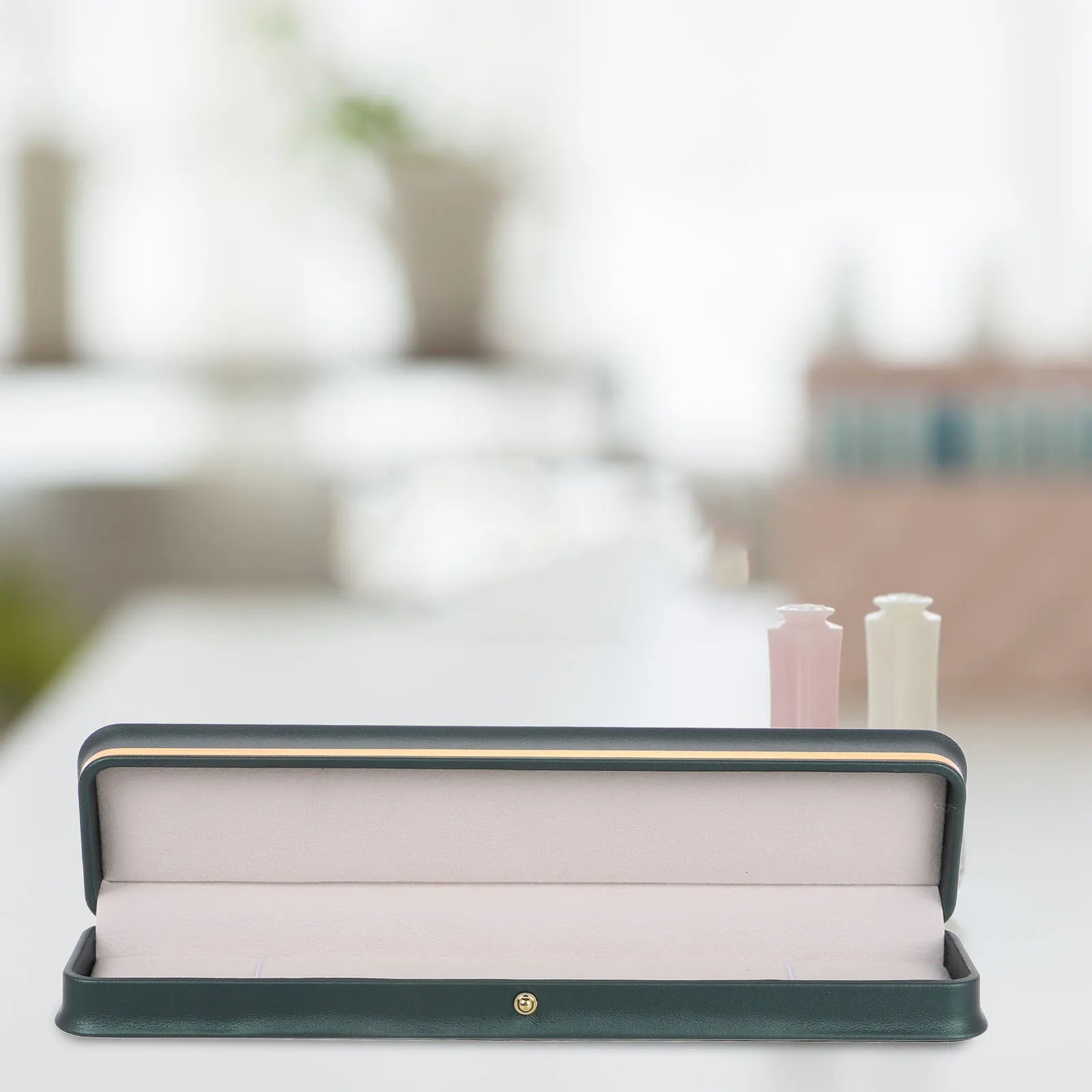 

Роскошная шкатулка для драгоценностей с золотым краем, ожерелье с мягкой подкладкой, браслет, подвеска, органайзер для хранения, дорожный футляр, шкатулка для драгоценностей, ожерелья