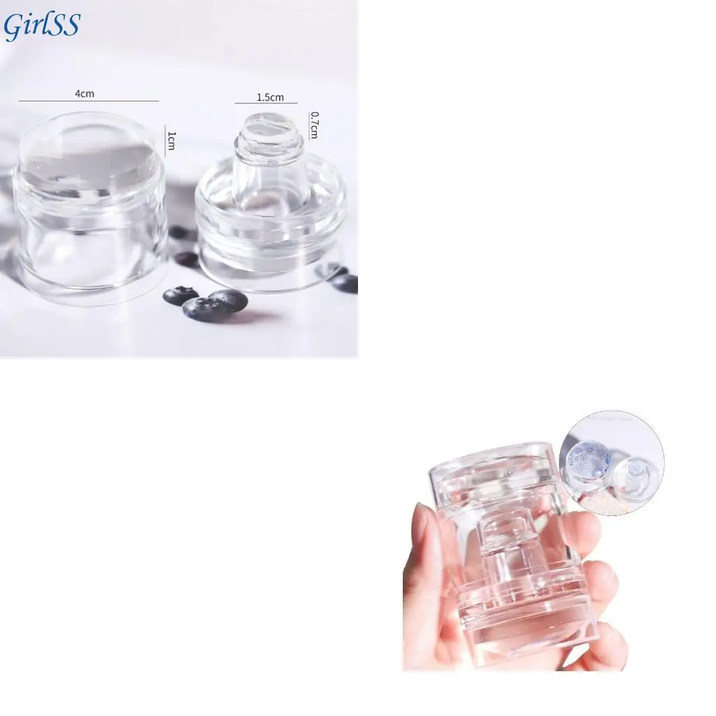 Flexible Trio Stamper For Multiple Brands For Artistic Manicures T4MB