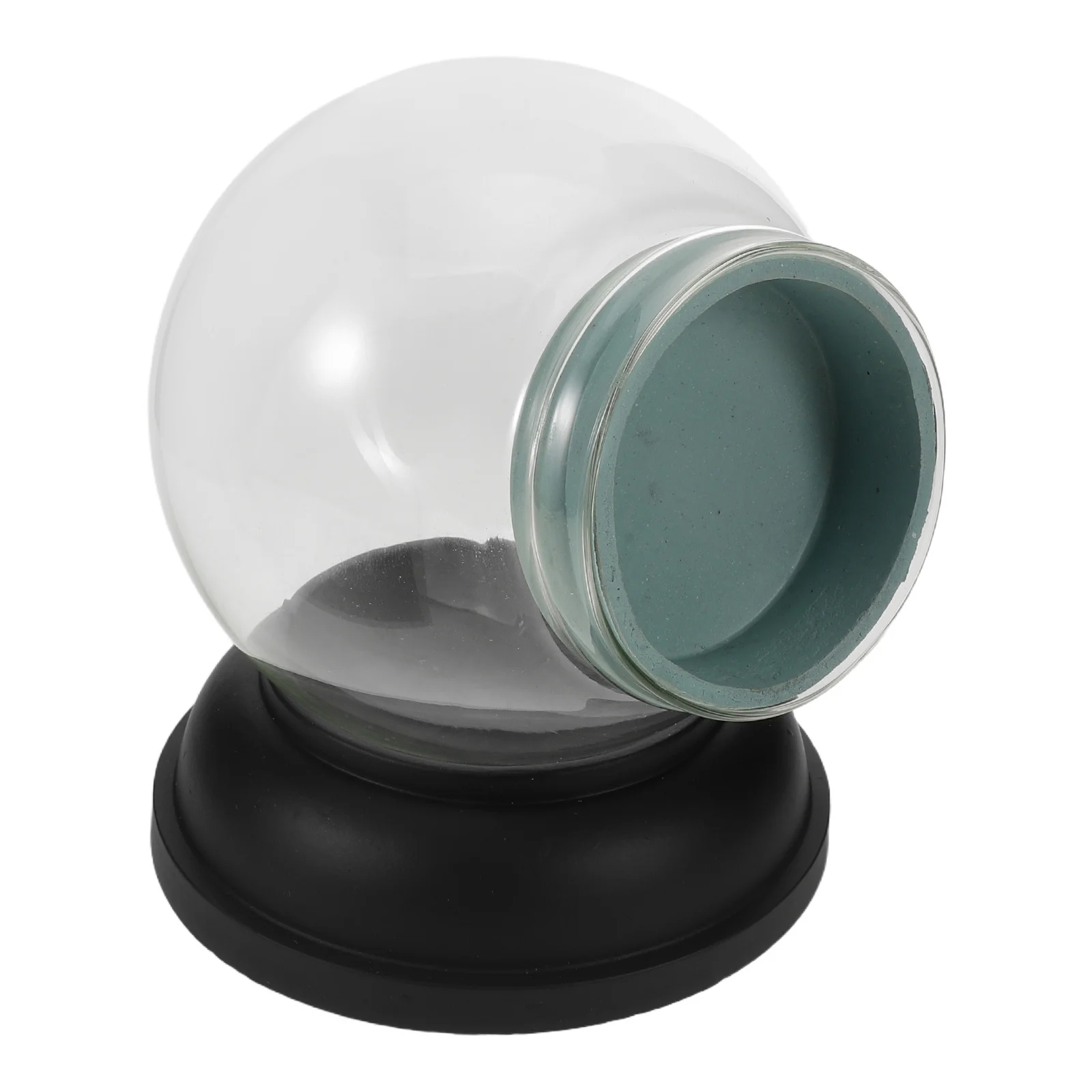 

Sturdy Resin Base DIY Snow Globe Kit Clear Glass Dome Christmas Decor Craft Supplies Wedding Party Favors Snow Globe Kit