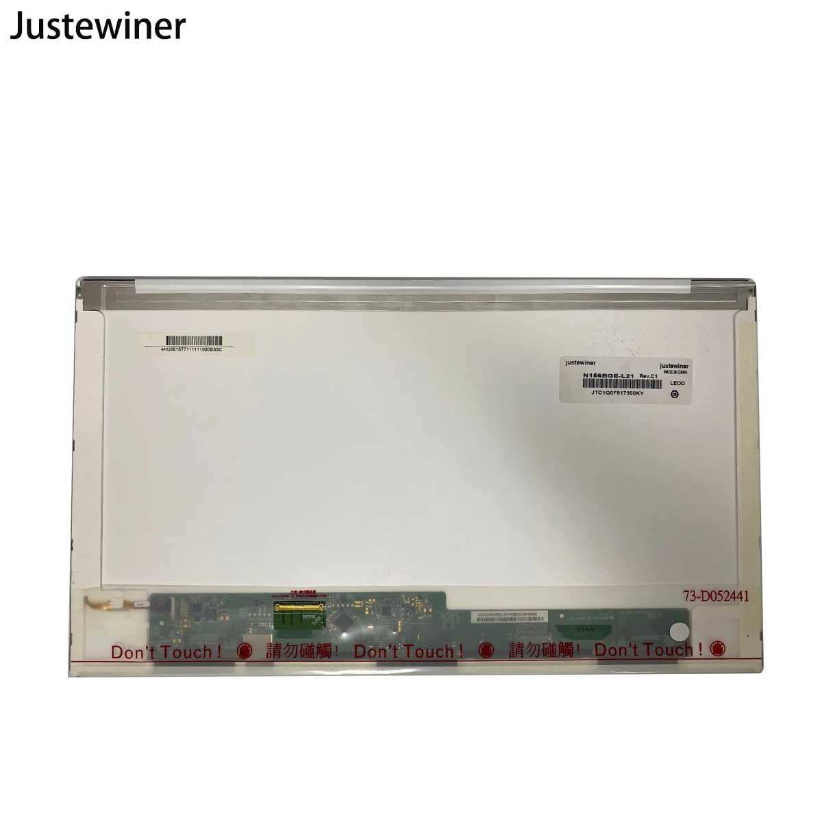 Justewiner Laptop Touch Screen 1920*1080p LVDS 40pins 144HZ for 15.6 Inch Laptop Display