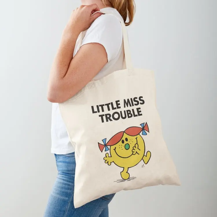 

Little Miss Trouble Tote Bag Cloth bags Canvas stote bag shopping bag Beach
