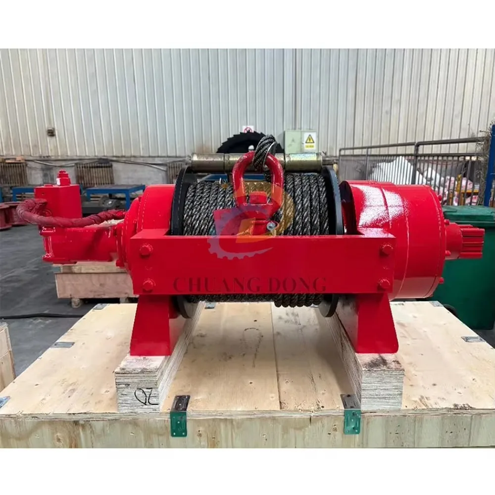 Road Wreckers Trailers & Vehicle Recovery Hydraulic Winch 10T/13T/15T/20T/25T/30T/40 Ton With Steel Cable Towing Winches