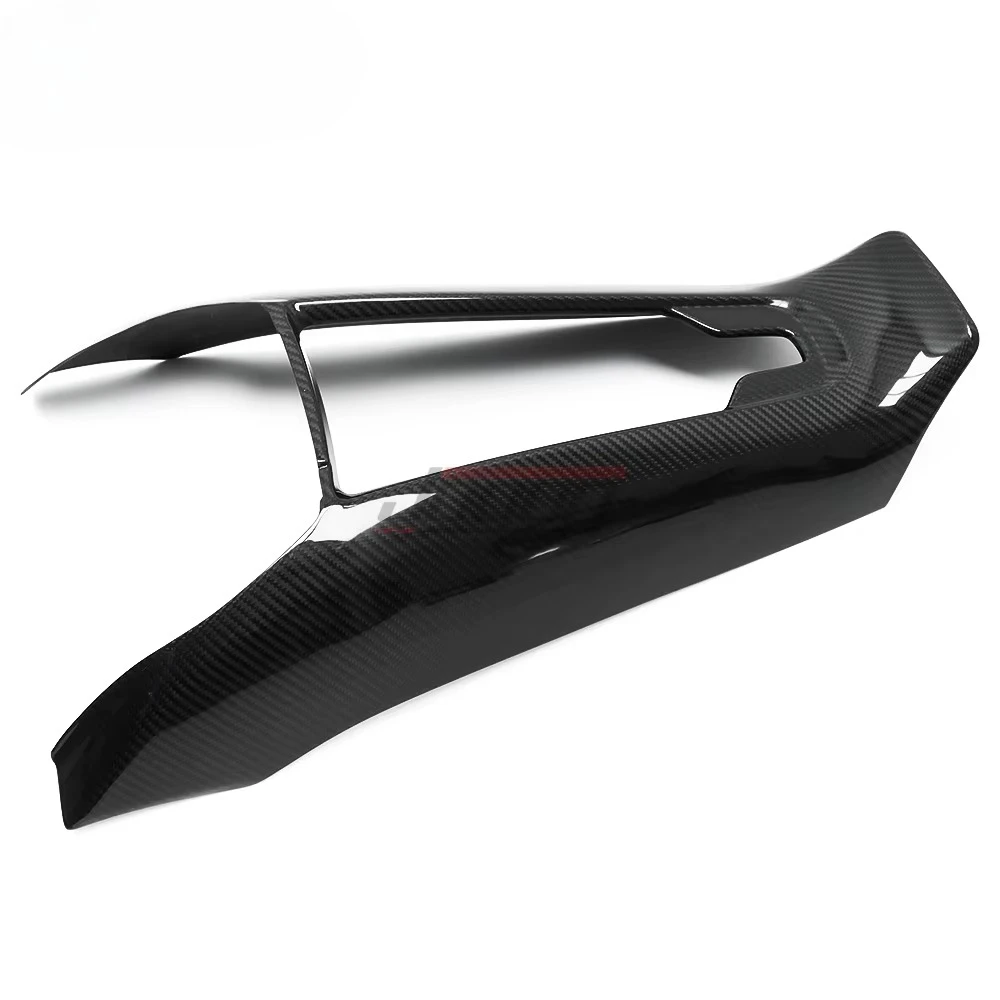 For Corvette C8 Z51 Z06 Stingray Sports Wireless Phone Charger Cover Trim Dry Carbon Fiber Car Accessories