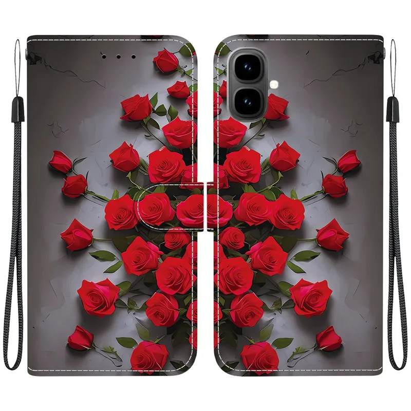 أنيقة الملونة زهرة المحفظة جراب هاتف ل Tecno سبارك الذهاب 2 1 2025 10 10c 20 20c 30c 30 برو 2023 2024 أغطية جلد مغناطيسي #6