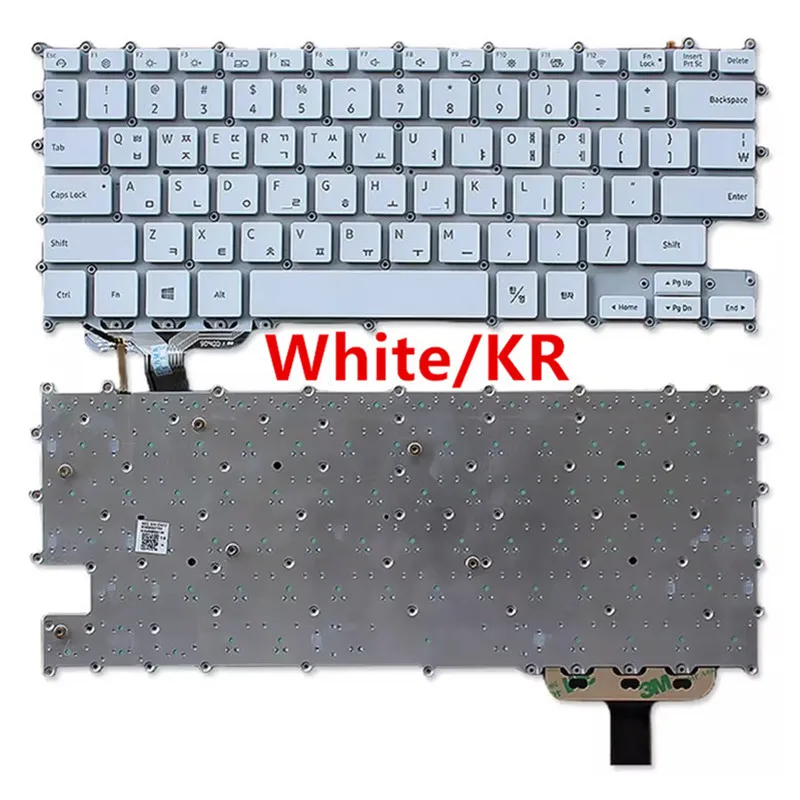 New KR/US Backlit Keyboard For Samsung NP930SBE 930SBE NT930SBE