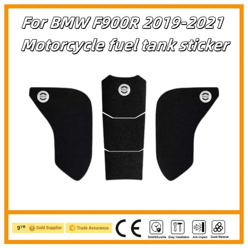 

Motorcycle Sticker Tank Non Slip Tank Traction Side Pad Protective Decal For BMW F900R 2019-2021