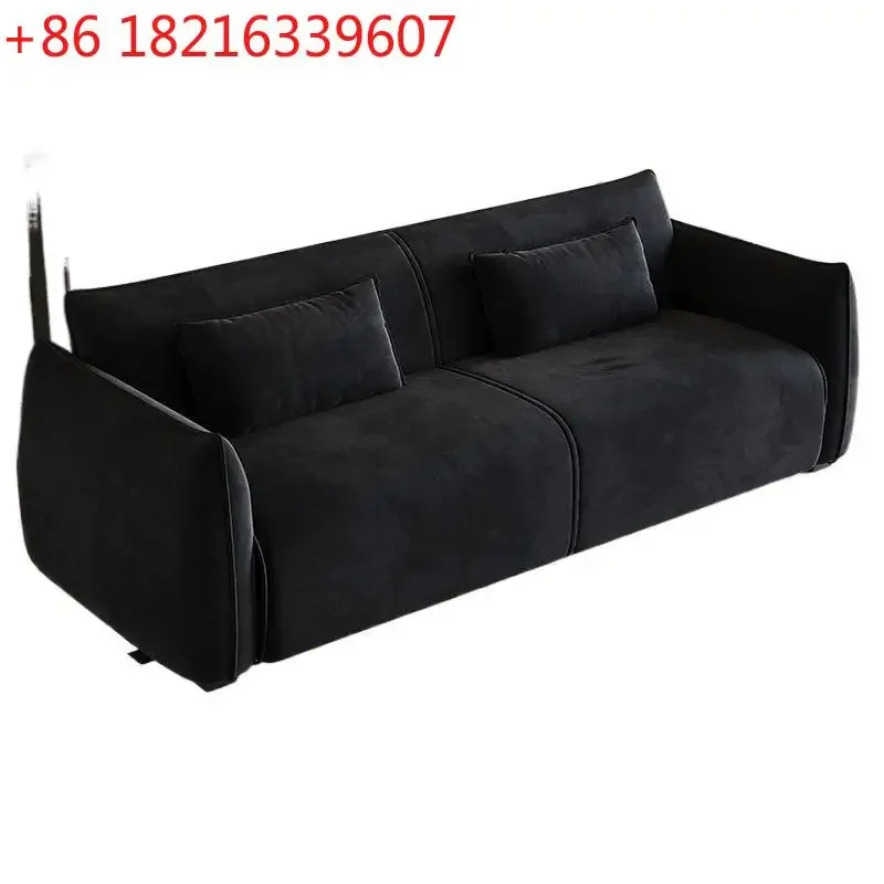 YAO Fabric Sofa Living Room Medieval Direct Row Rental Apartment Double Triple