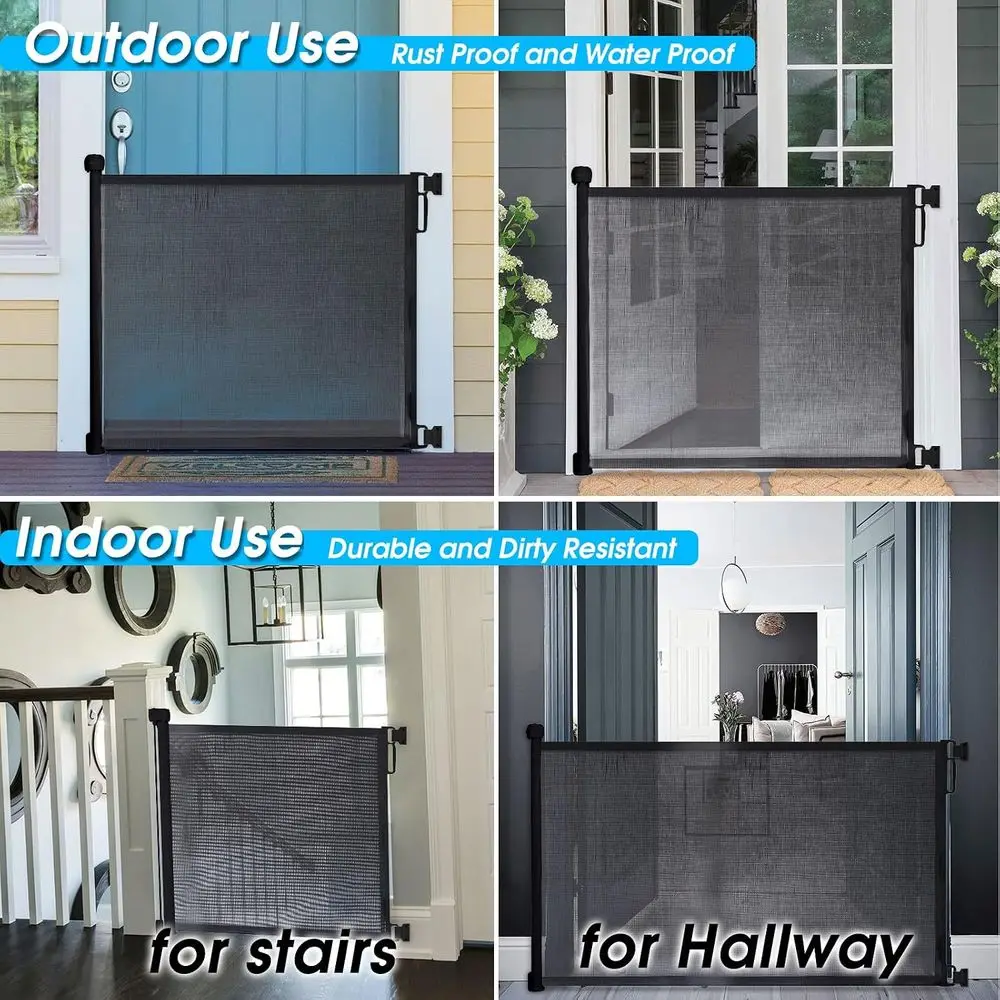 Retractable Baby Gates or Stairs, 33