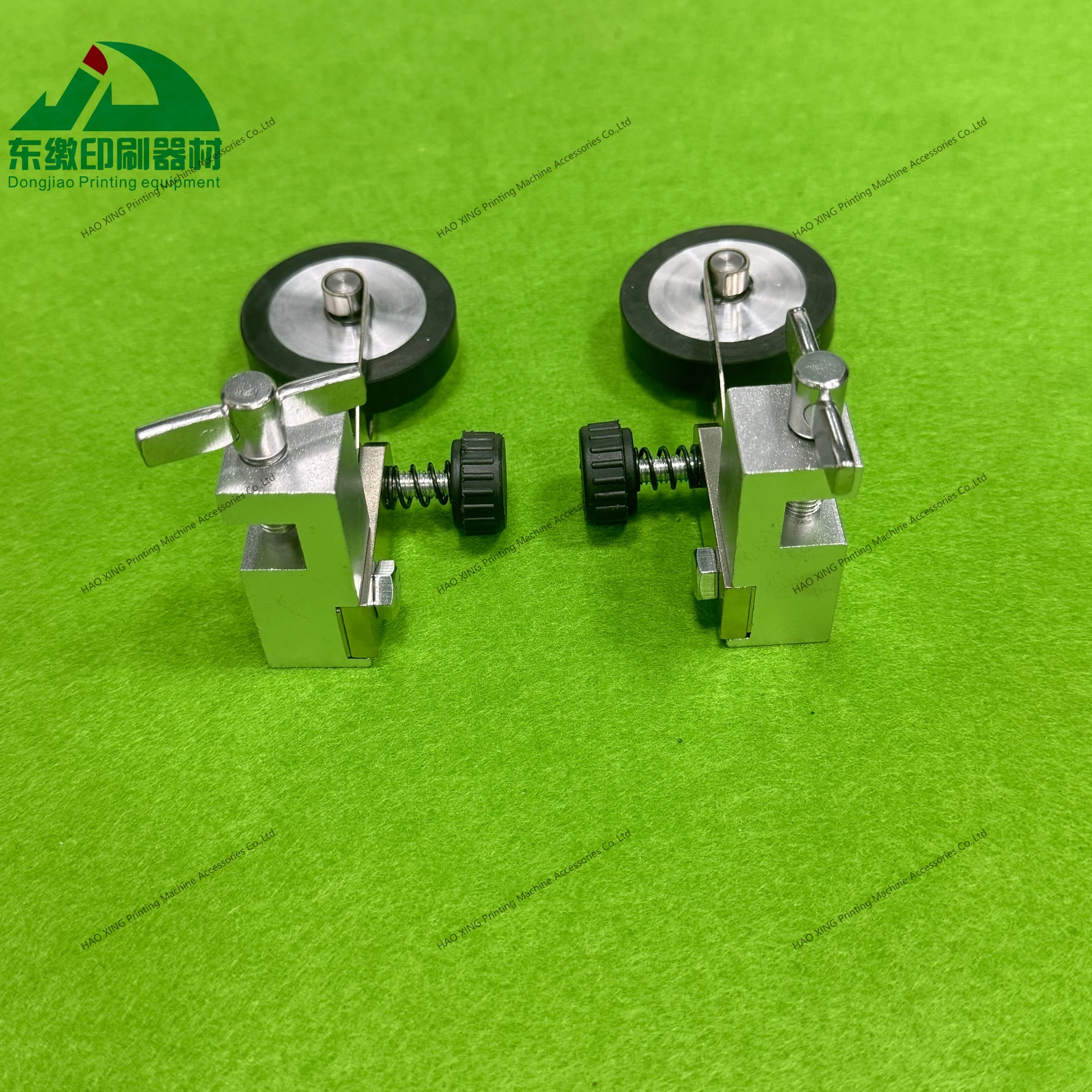 أجزاء آلات الطباعة 1 زوج مجموعة عجلة مطاطية للضغط على الورق 66.020.118F/66.891.020F للطابعة هايدلبرغ SX74 PM74