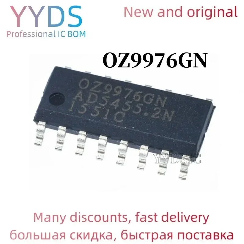 OZ9976GN OZ9976 SOP-16 high voltage p to control the LCD TV p    1pcs