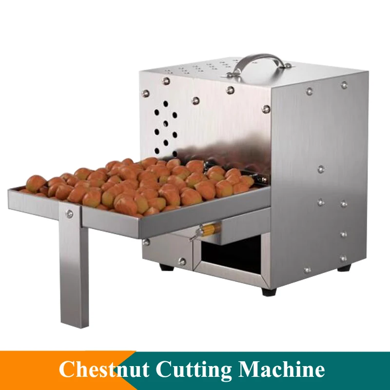 

Commercial Electric Chinese Chestnut Splitter Opener Breaker Cutting Machine Chestnut Cutter Opening Machine 110-240v