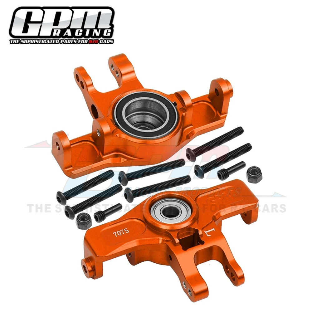 

GPM Metal Aluminum 7075 Front Steering Cup Steering Blocks Axle Carriers 8552 for Traxxas 1/7 UDR Unlimited Desert Racer 85086-4