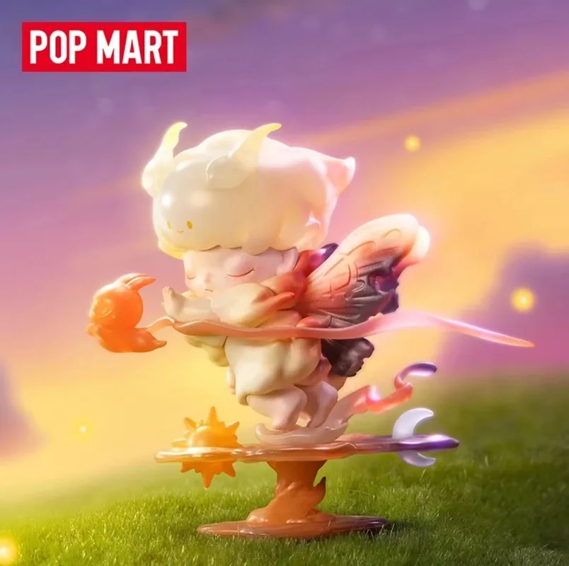 الأصلي POPMART البحث Mokoko سلسلة يده صندوق أعمى اللعب مدينة ملاهي هدية الحلي المقتنيات صندوق غامض الهدايا