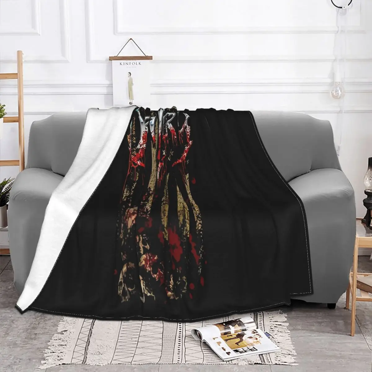 Obituary American Death Metal Band Sizes S To 6Xl Many Colors Lowest Price Print Teenage Many Colors Pride Throw Blanket