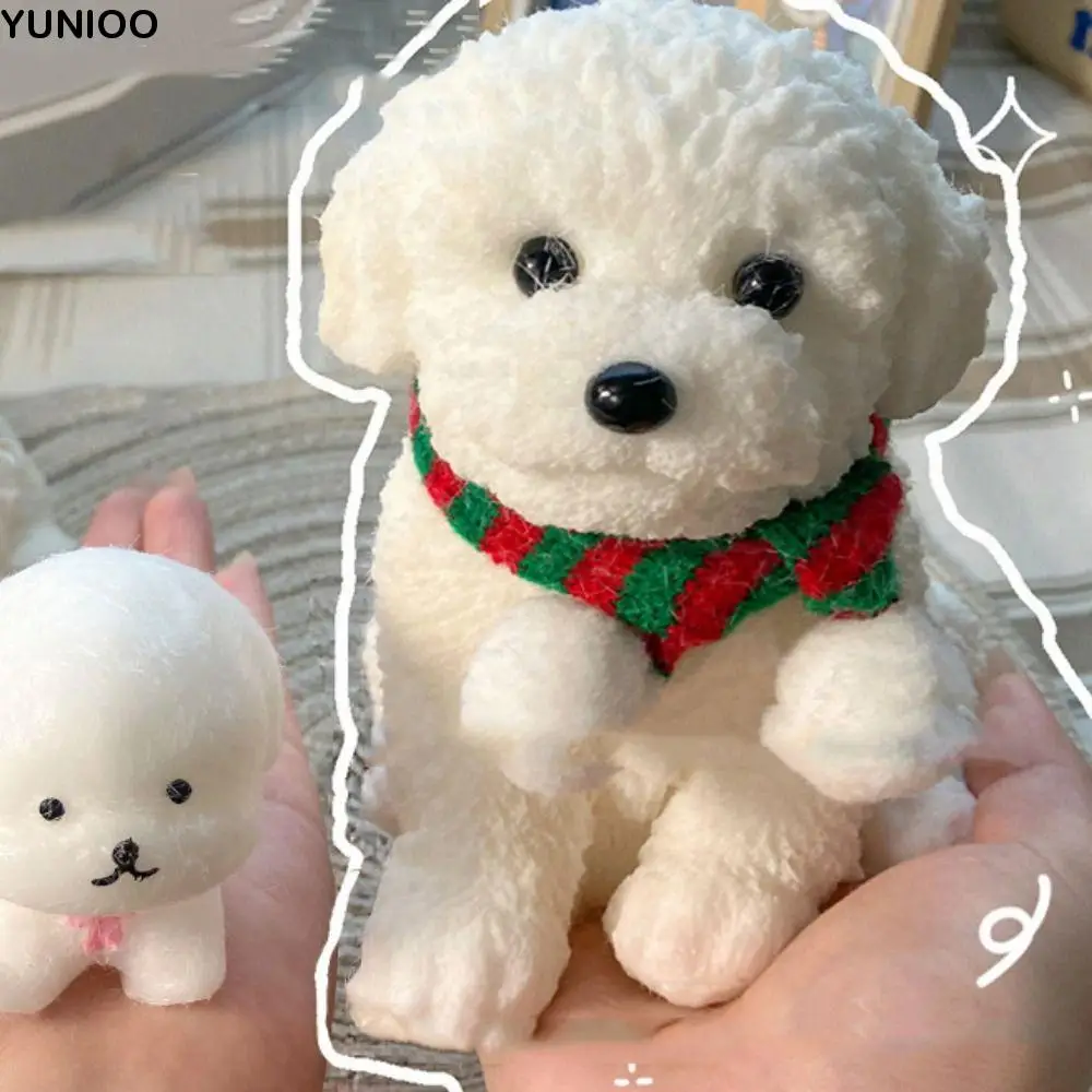 Cute Slow Rebound Big Dog Doll Squeeze Toy Animal Cartoon Simulation Dog Squeeze Toys Mini 13cm Dog Fidget Toy for Kids