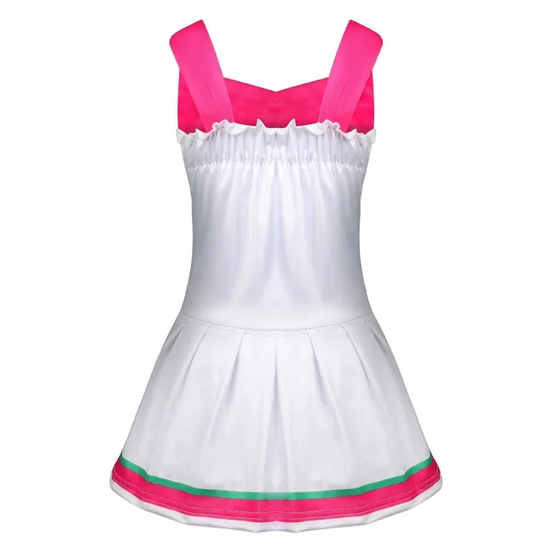 Kids Halloween Costumes for Girls Zombies Addison Cheerleader Cosplay anime Clothes Set Fancy Cheer Camp Outfits Flower Ball