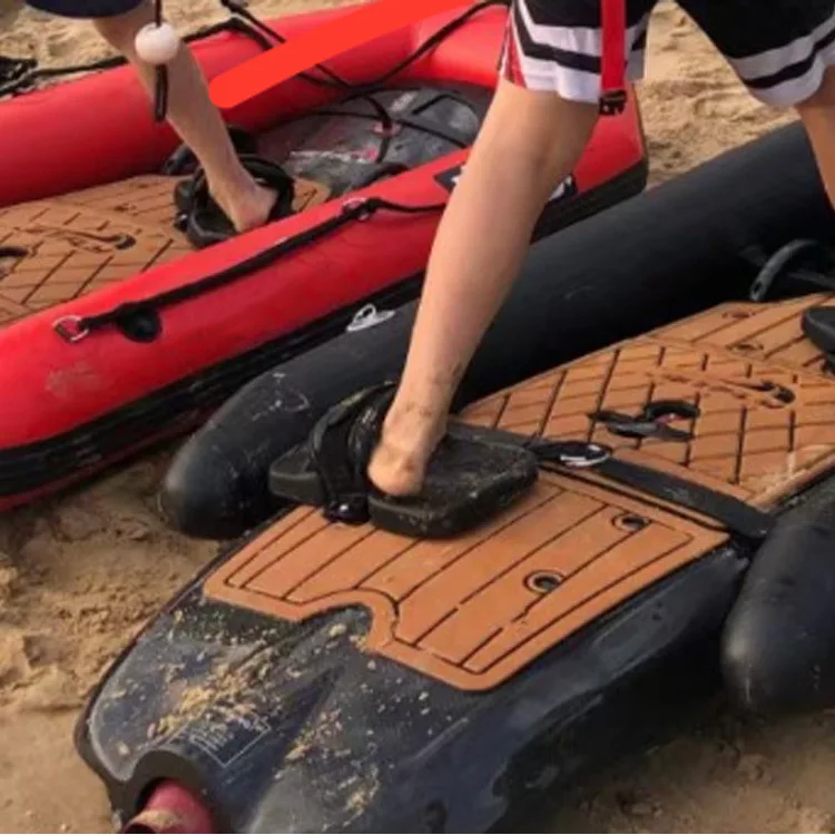 Carbon Fiber Power Surfboard Inflatable Auxiliary Floating Tube Electric Paddle Board Auxiliary Buoyancy Ring Paddle