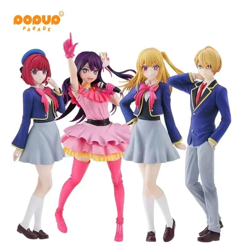 Original GoodSmile POP UP PARADE OSHI NO KO Hoshino Ai 17CM Anime Action Figures Model Collection Toy Gift In Stock