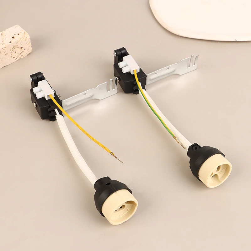 GU10 Lamp Holder 2A 250V GU10 Ceramic Lamp Bases Connector For LED Light Bulbs /Halogen Bulbs/Downlight With Terminal Box Socket