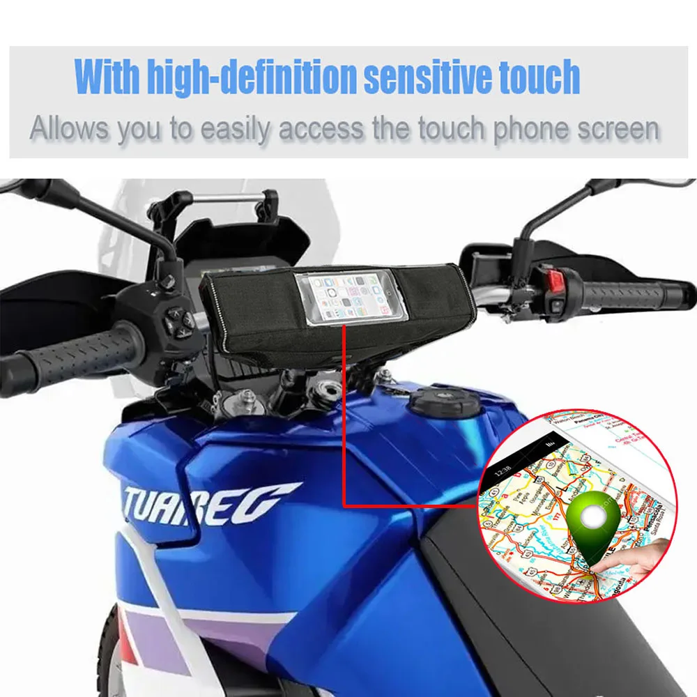 Motorcycle Accessories Waterproof Bag Storage Handlebar Bag Travel Tool Bag Tuareg 660 For Aprilia Tuareg 660 Tuareg660