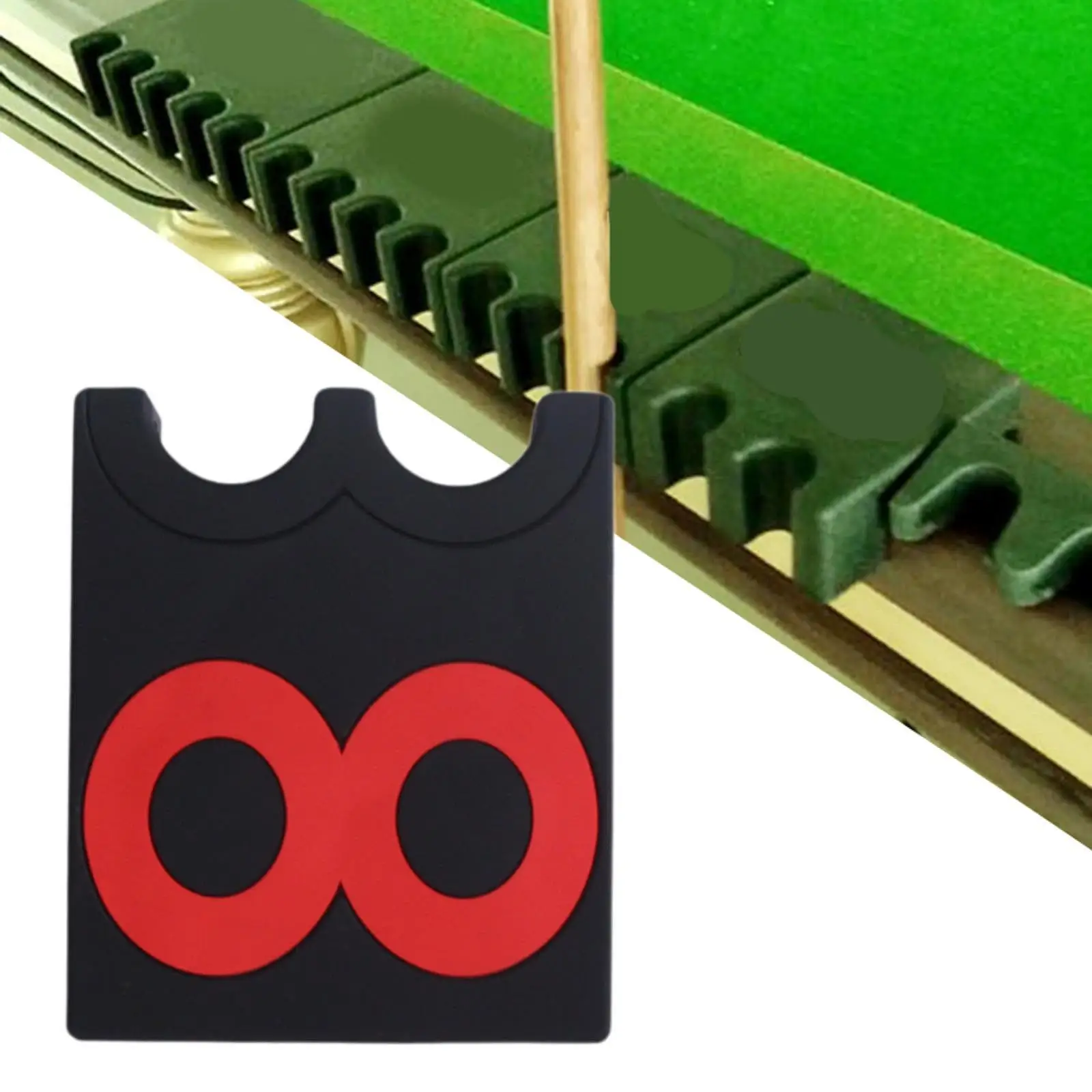 Pool Cue Holder Nonslip Stick Rack for Sports Game Room Billiard Players