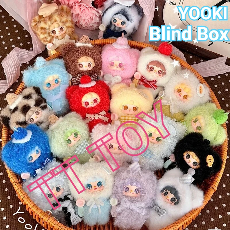 

YOOKI Plush Blind Box Trendy Fashion Toy Doll Cute Plush Phone Keychain Decor Pendant Gift For Toy Collectors And Home Lovers