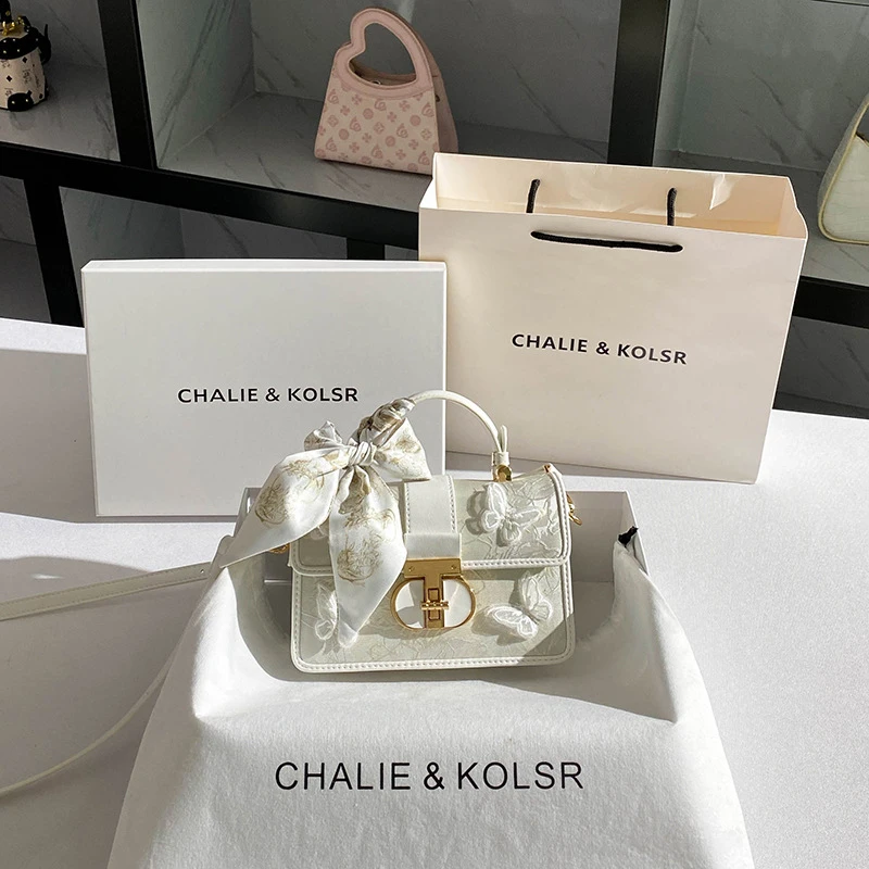 

Балетная сумка-бабочка для женщин, высококачественная маленькая квадратная сумка для ношения в руке.