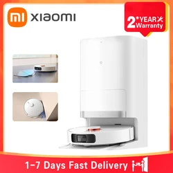 2024 XIAOMI MIJIA Robot Vacuum Cleaners Mop OMNI 2 Smart Base Home Dirt Disposal Machine Dust Collection Self Cleaning Empty Doc