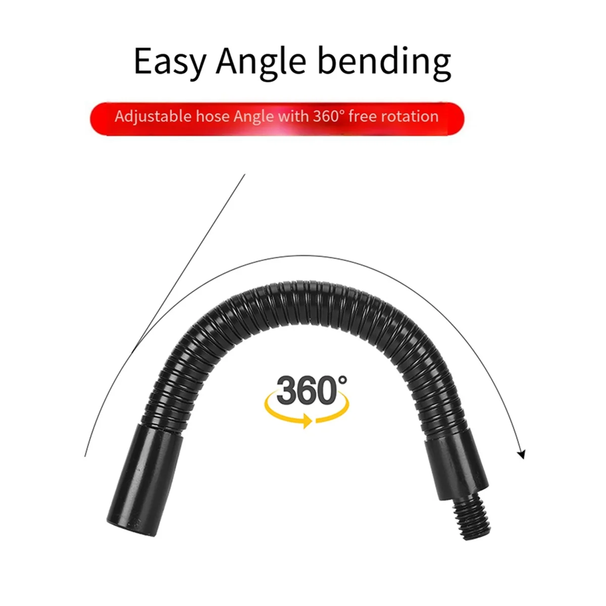 Halterung Verbindungsschlauch Mikrofonständer Verlängerungsrohrhalter Flexible Mikrofon-Verbindungsstange