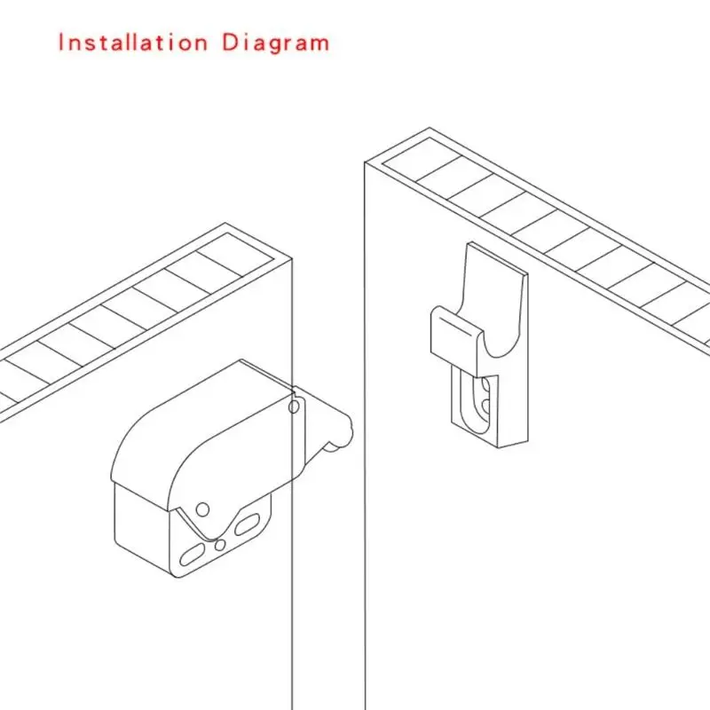 

R9UF Frictions Stay Cabinet Door Mechanism Cold Rolled Steels Cores Quiet Operation Hassle Bathroom Safe