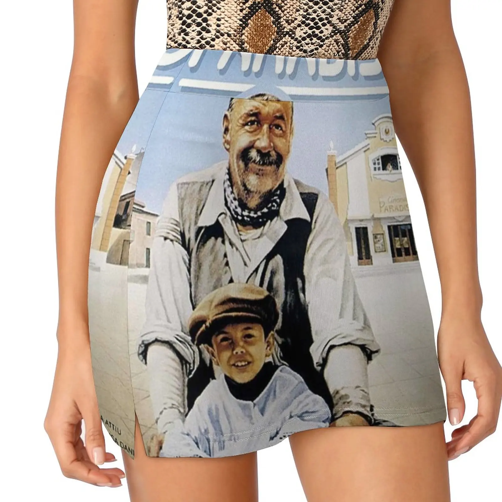 Cinema Paradiso Movie Korean Fashion Skirt Summer Skirts For Women Light Proof Trouser Skirt Cinema Paradiso Italian Film